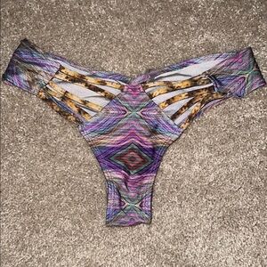 Montce swim Colorful Patterned Bikini Bottom